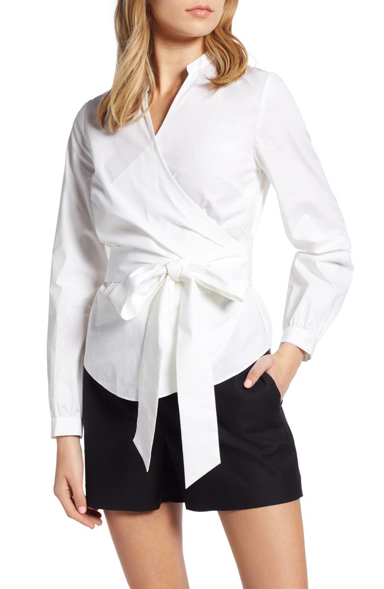 1901 Wrap Blouse, Main, color, 