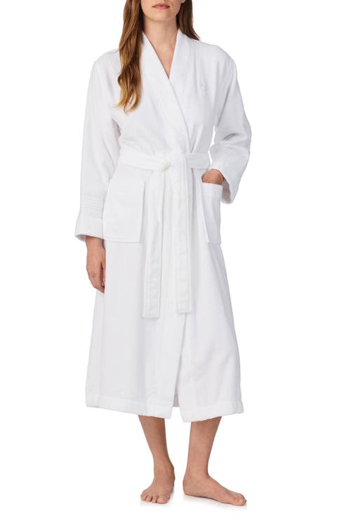Tie Waist Terry Robe