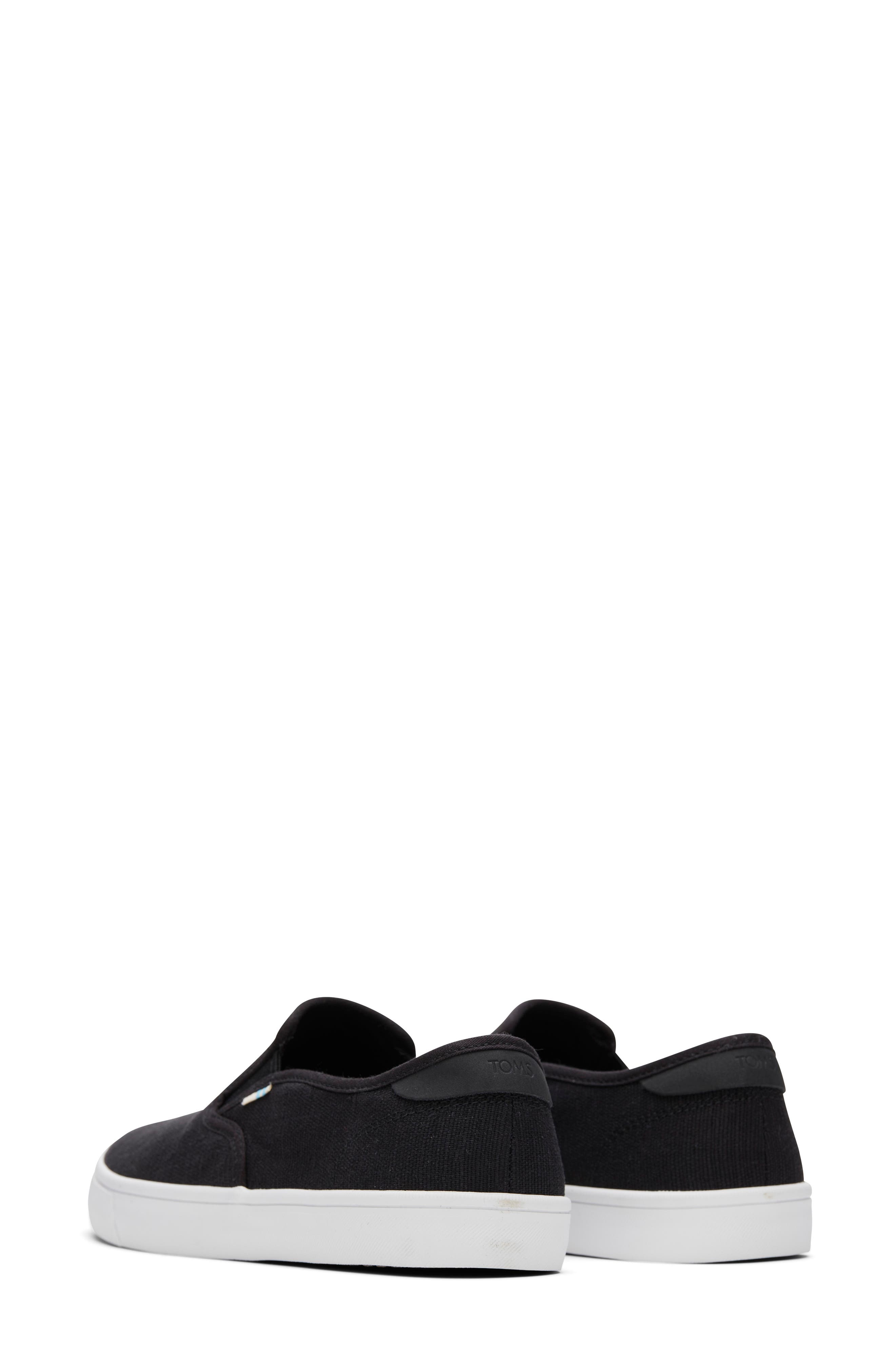 TOMS Baja Slip-On, Alternate, color, Black 10013262