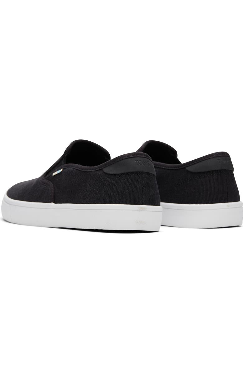 TOMS Baja Slip-On, Alternate, color, Black 10013262