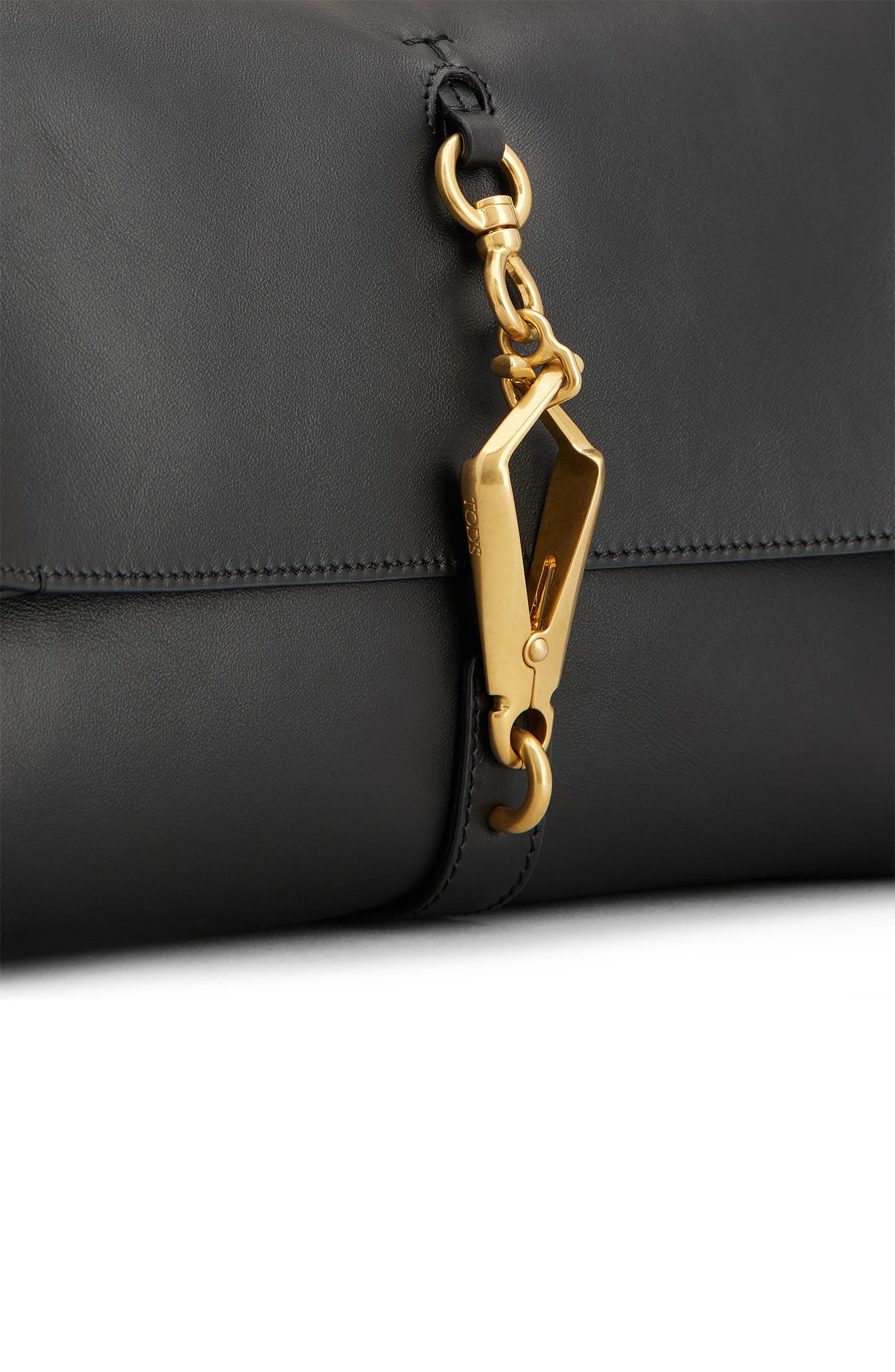 Tod's Mini MSC Leather Shoulder Bag, Alternate, color, 