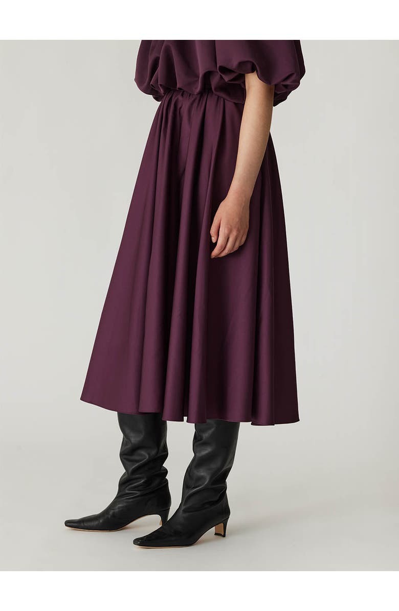 Rebecca Taylor Techy Sateen Skirt, Alternate, color,