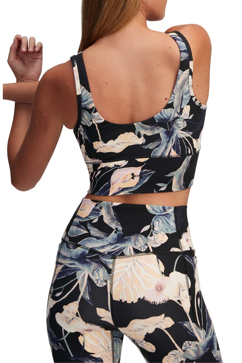 Meridian Performance Scoop Neck Crop Tank, Alternate, color, TROPICALIA
