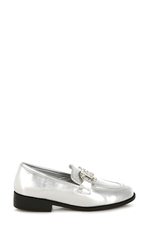 Rag & Co Dendron Bit Loafer In Silver