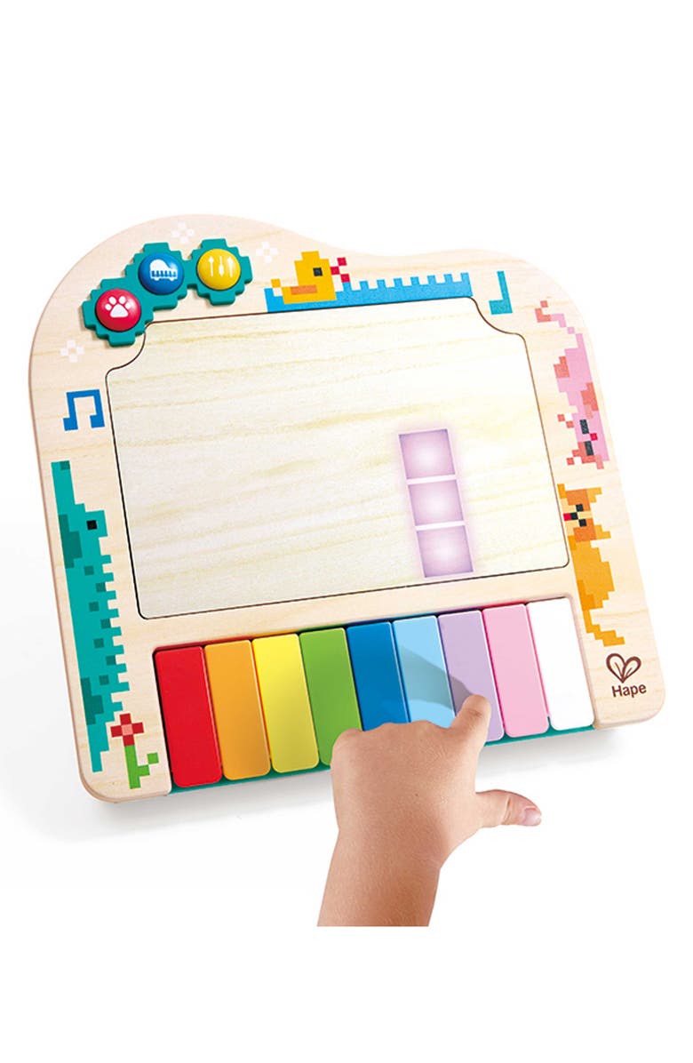 Hape Rainbow Rhythm Pixel Piano, Alternate, color, Multi