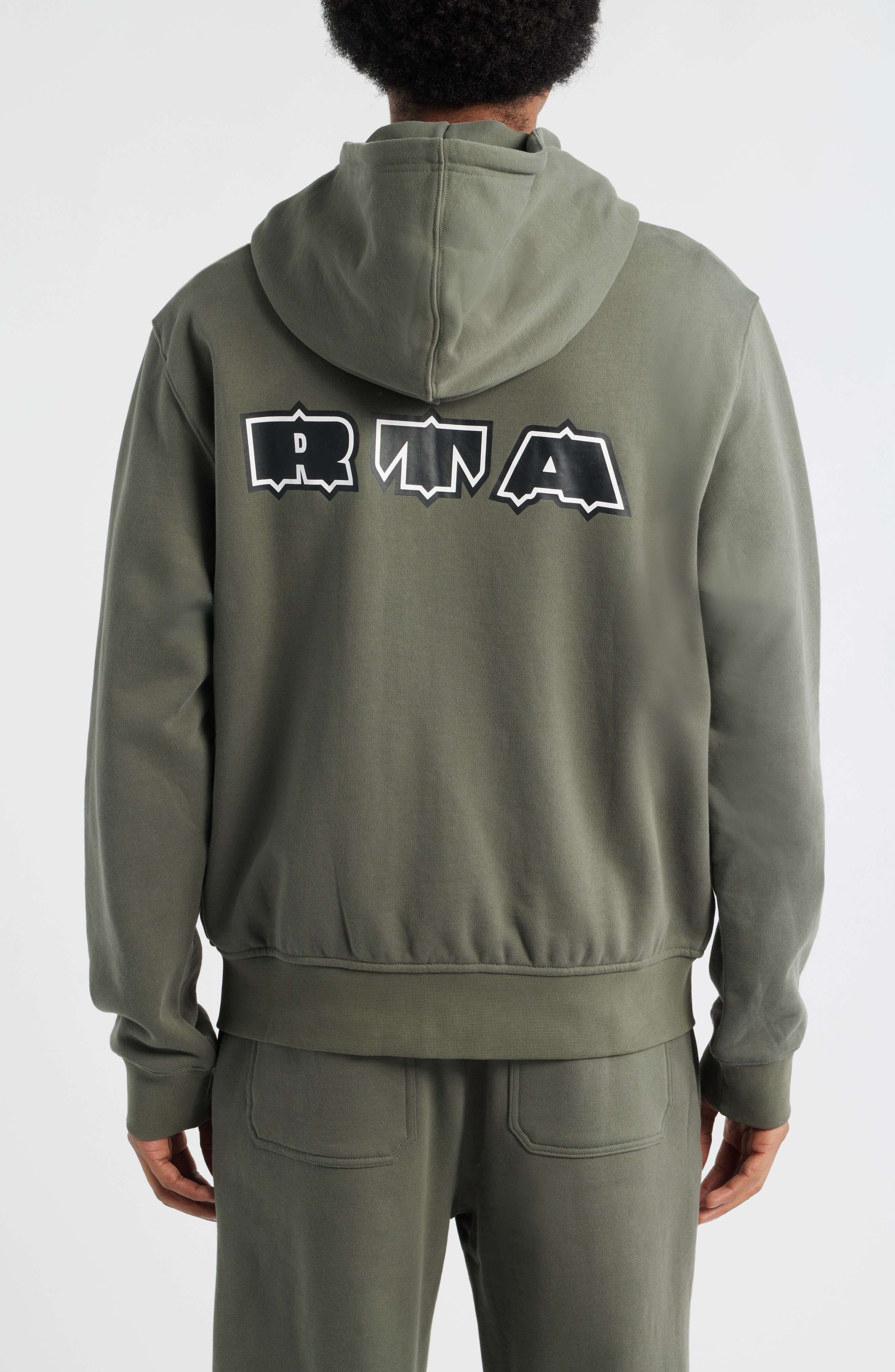 Floyd Military Patch Zip Hoodie - image 2