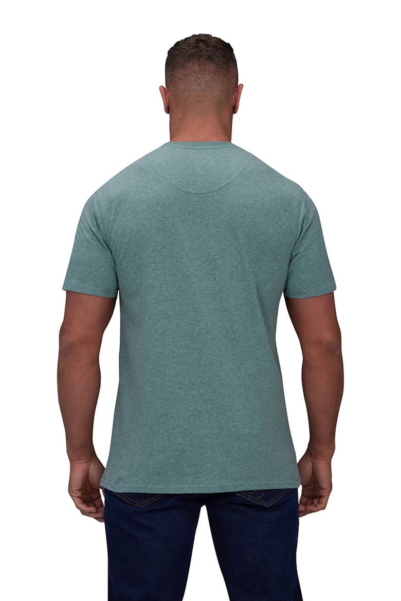 Classic Crew Neck Logo T-Shirt, Alternate, color, Green Marl