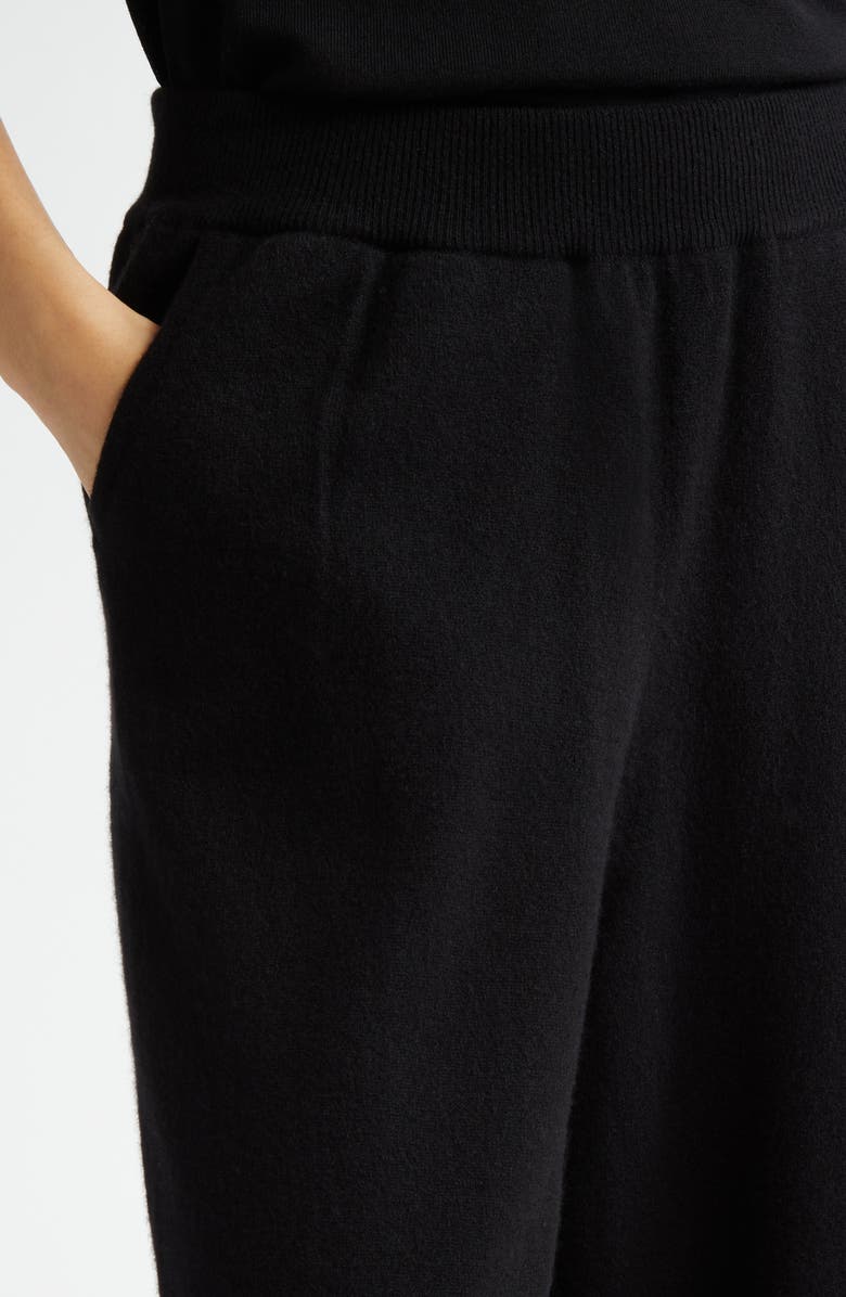 Johnstons of Elgin Performance High Waist Cashmere Blend Sweater Pants, Alternate, color,