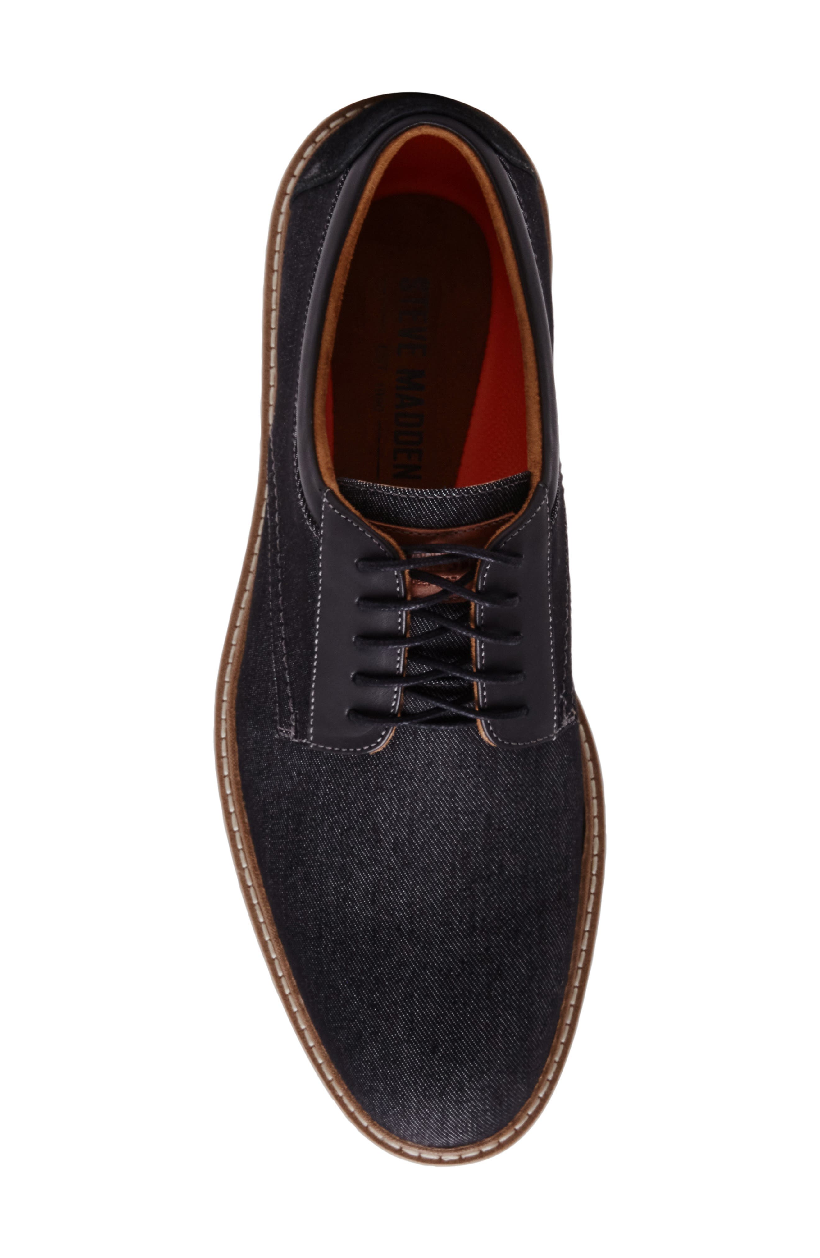 Steve Madden Camber Denim Derby, Alternate, color, 