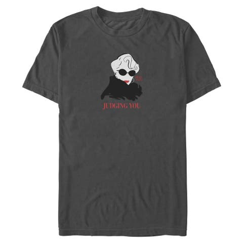 Men's The Devil Wears Prada Miranda Priestly Judging You Red Logo  Graphic T-Shirt