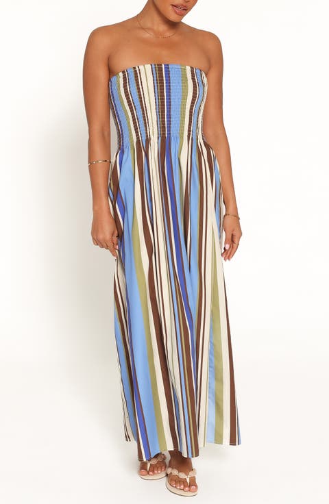 Nella Strapless Maxi Dress