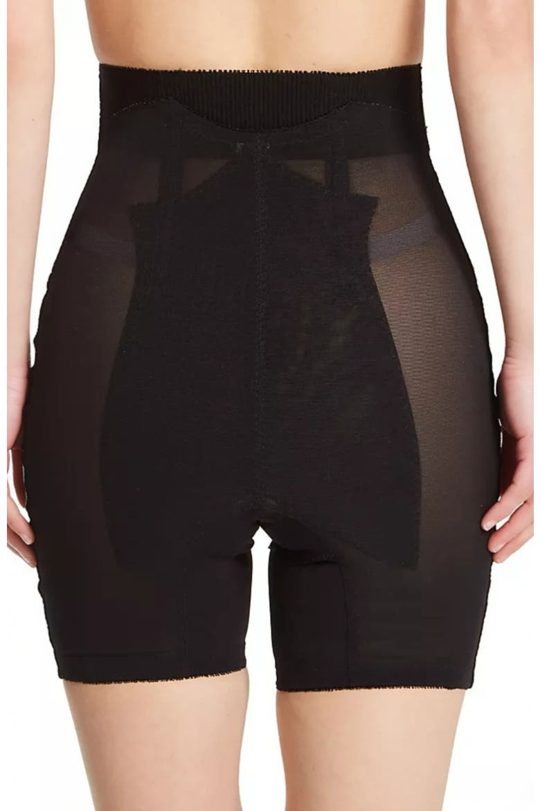 Firm Control High Waist No Top Roll Girdle, Alternate, color, Black