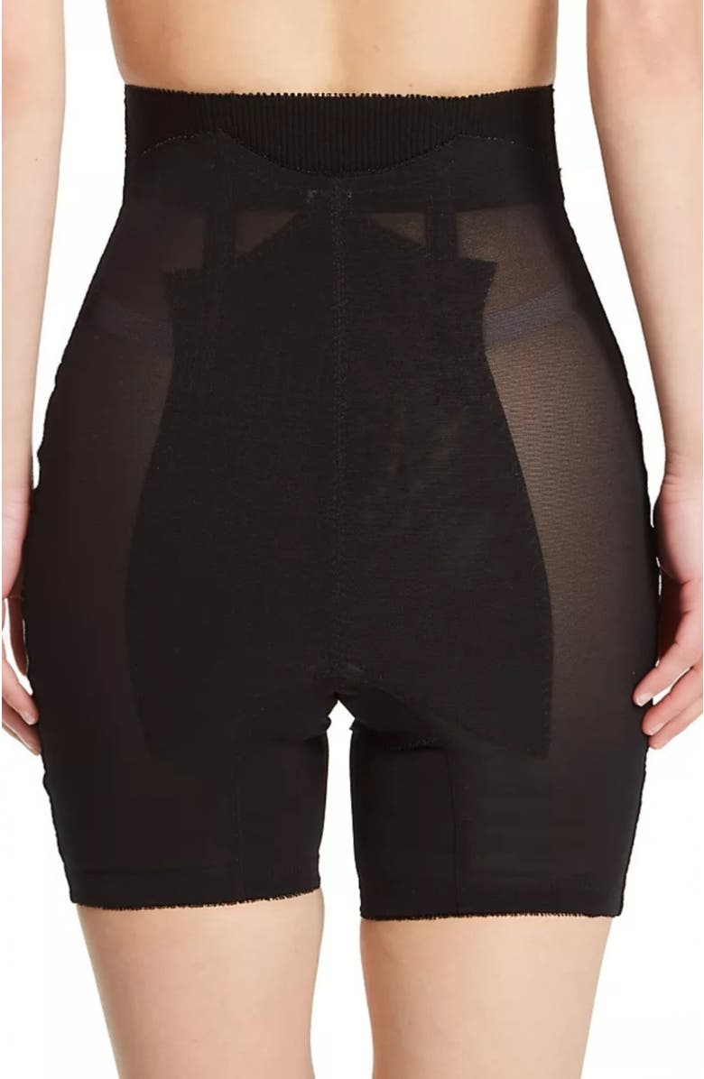 Rago Firm Control High Waist No Top Roll Girdle, Alternate, color, Black