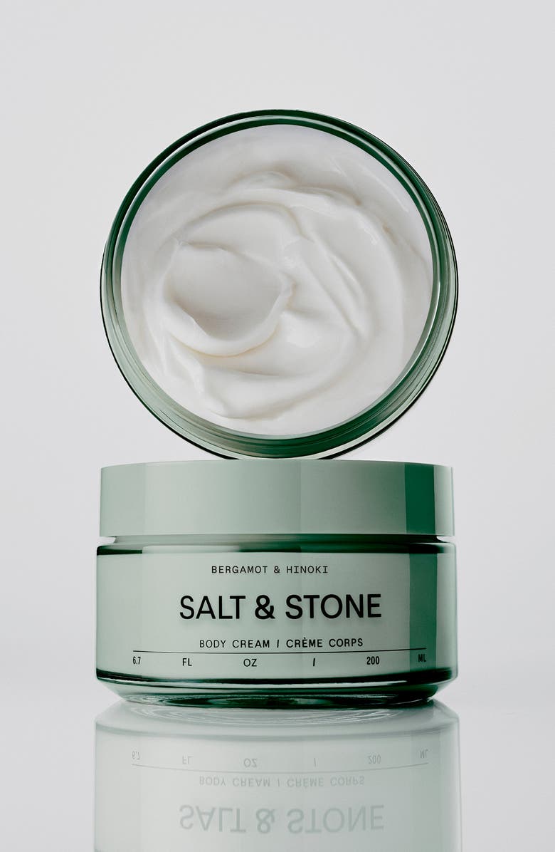SALT & STONE Bergamot Hinoki Body Cream, Alternate, color, Bergamot & Hinoki