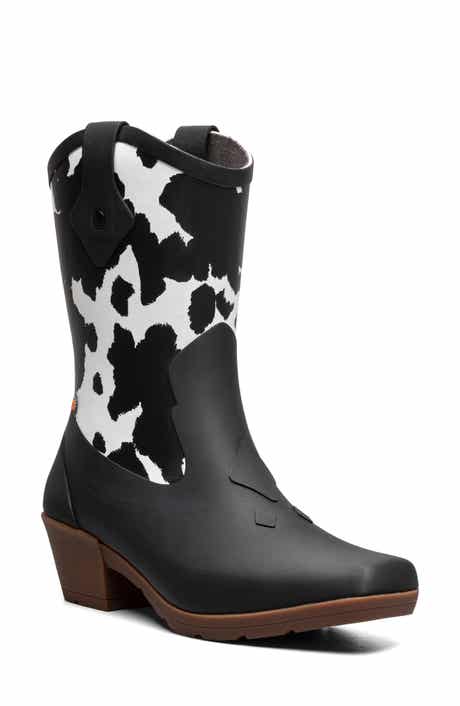 Jolene Mid Deco Waterproof Rain Boot