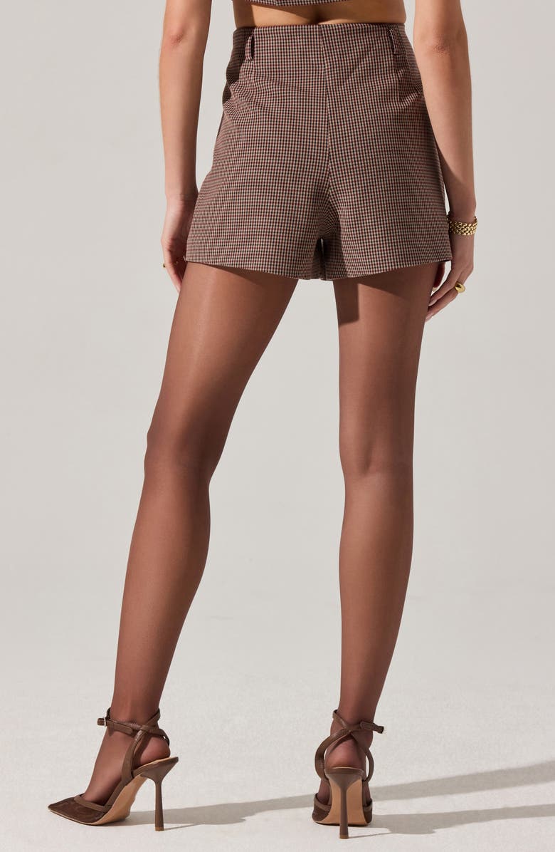 ASTR the Label Gisselle Plaid Shorts, Alternate, color,