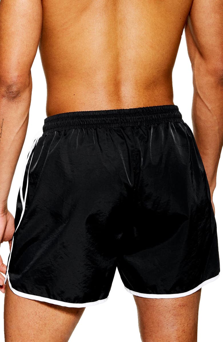 Topman Runner Swim Trunks, Alternate, color, 