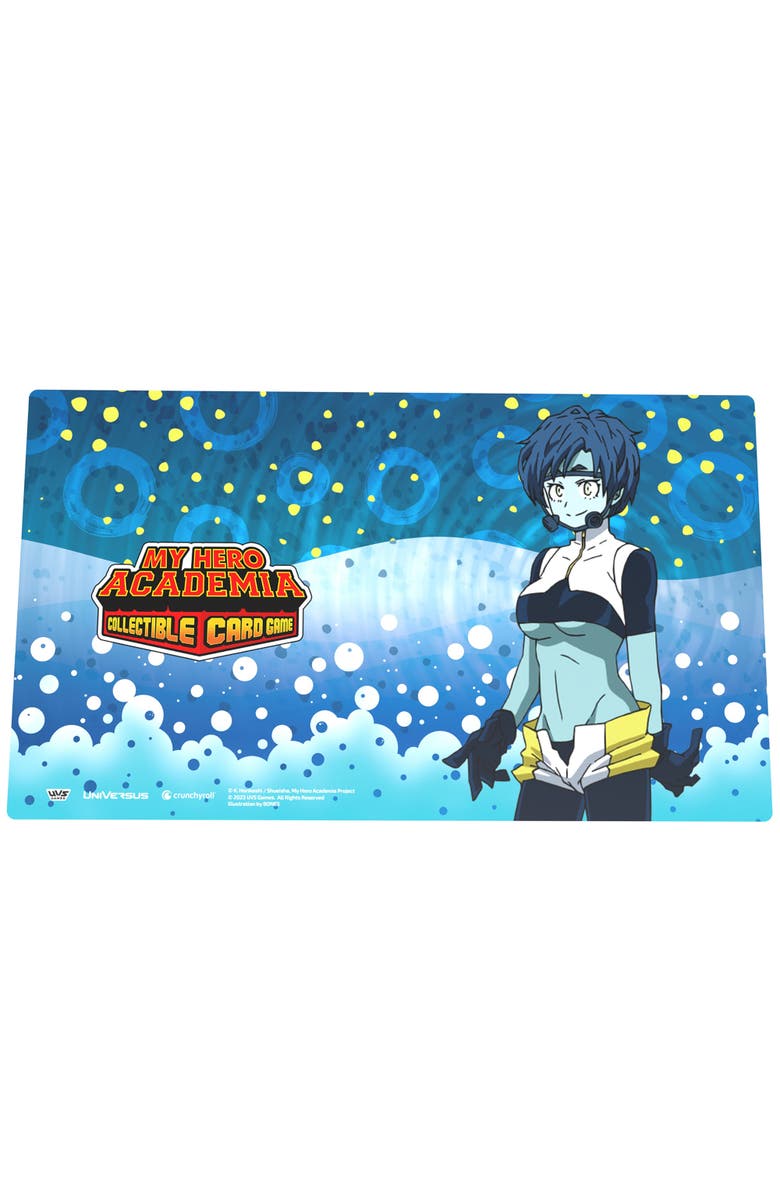 UniVersus My Hero Academia Collectible Card Game Bubble Girl Playmat, Alternate, color, Multicolored