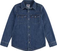 Levi's Kids' New Barstow Denim Button-Up Western Shirt