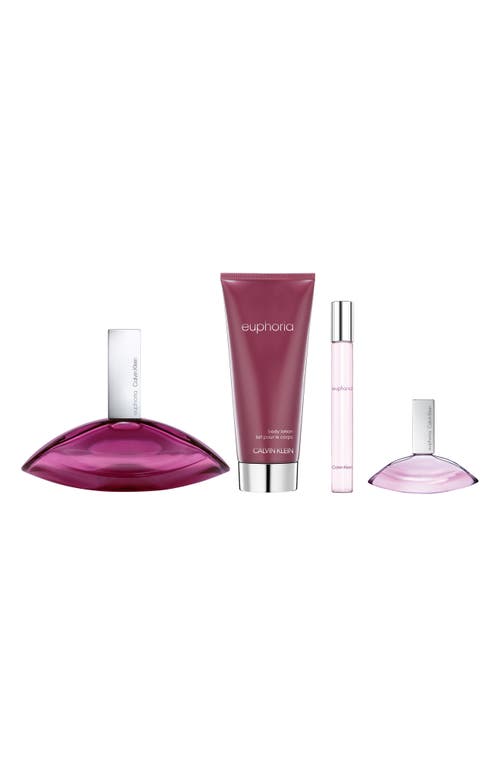 Calvin Klein My Euphoria 4-piece Eau De Parfum Gift Set In Transparent