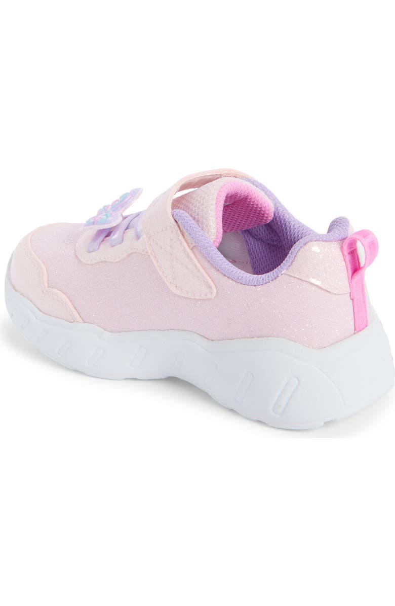 SKECHERS Kids' Lil Butterfly Bliss Light-Up Sneaker, Alternate, color, Light Pink