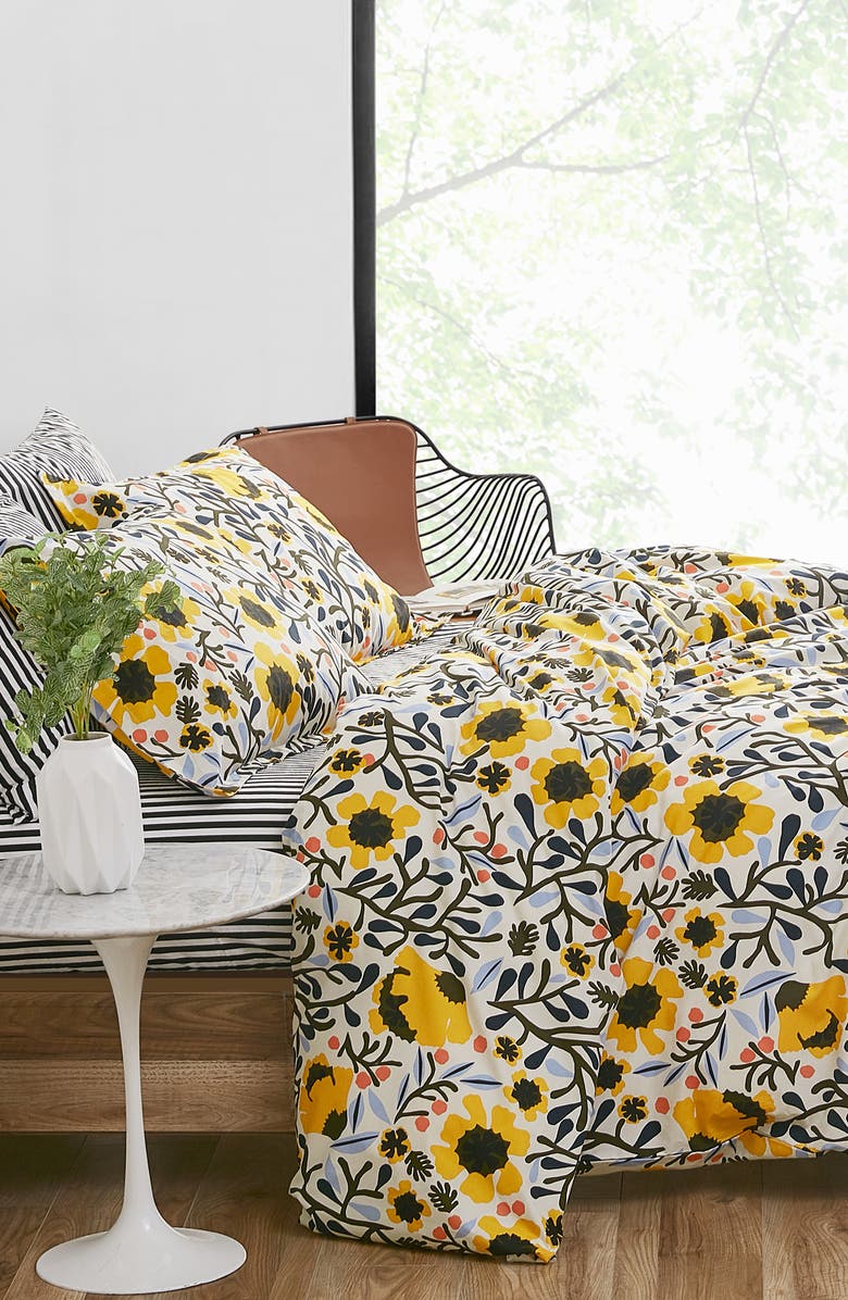 Marimekko Mykero Duvet Cover & Sham Set, Alternate, color,
