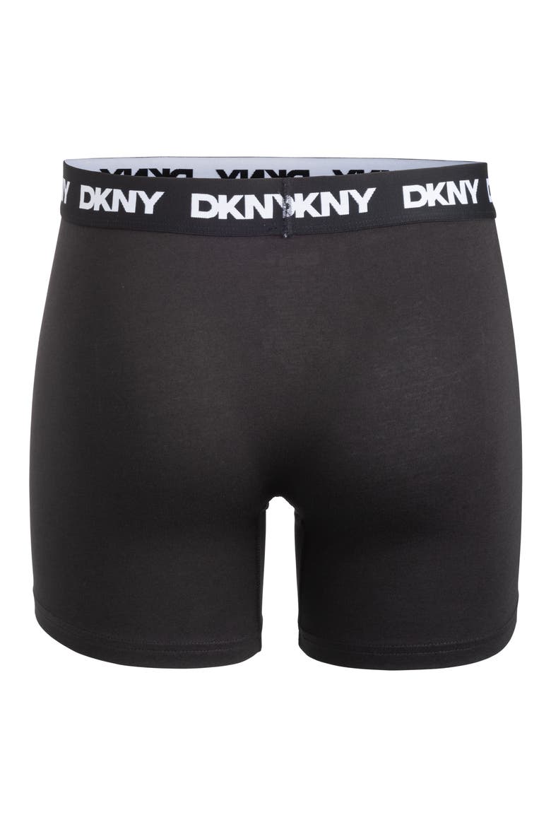 Cotton Stretch Pack of 4 Boxer Briefs, Alternate, color, BLACK/BLACK/BLACK/BLACK