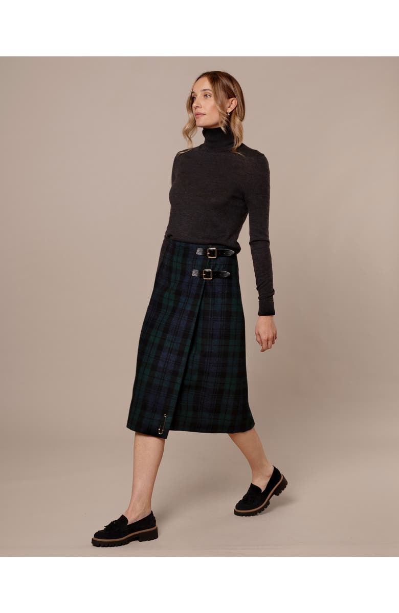 Celtic & Co. Midi Celt Kilt, Alternate, color, Cairngorm Black Watch