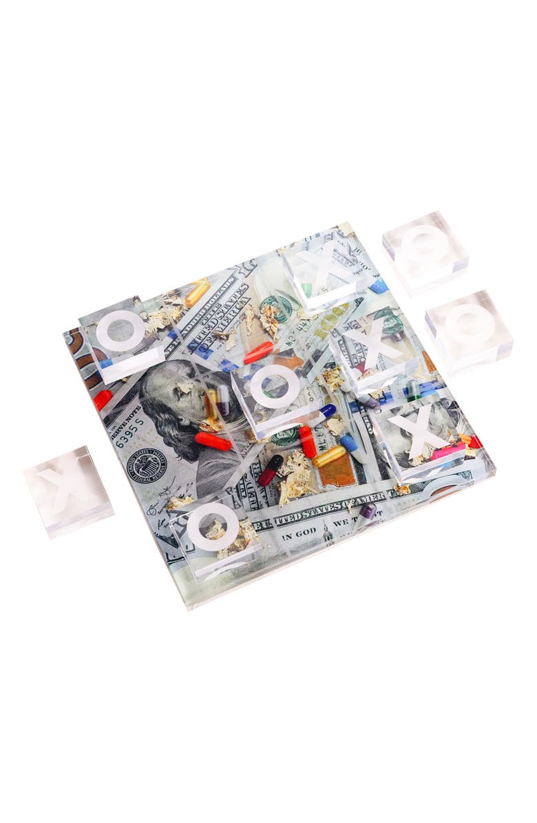 Bey-Berk Acrylic Tic Tac Toe Set, Alternate, color, Multi