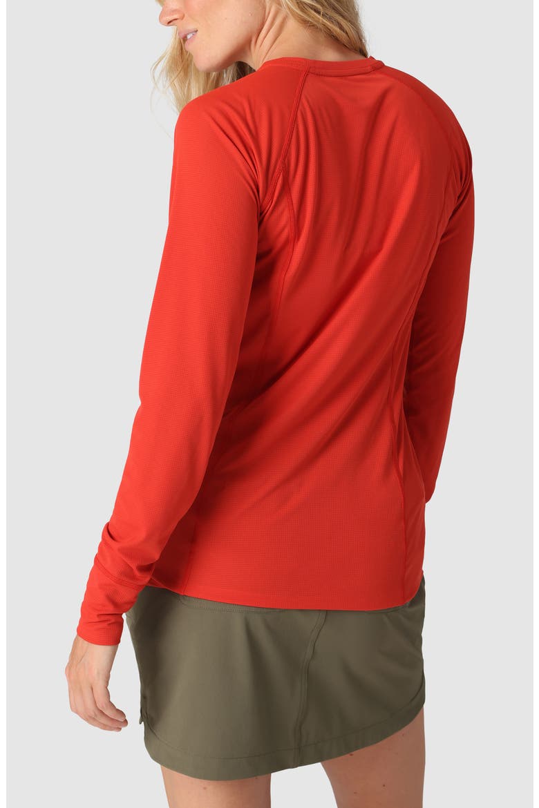 Echo Performance Long Sleeve T-Shirt, Alternate, color, CARDINAL