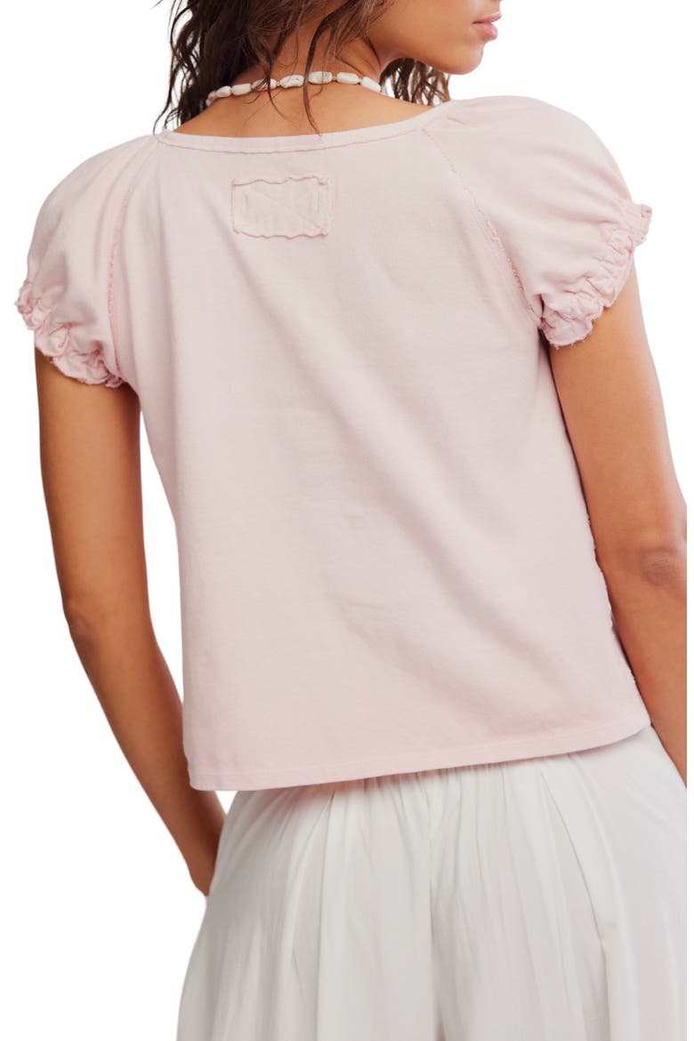 Issa Puff Sleeve Top, Alternate, color, MORGANITE