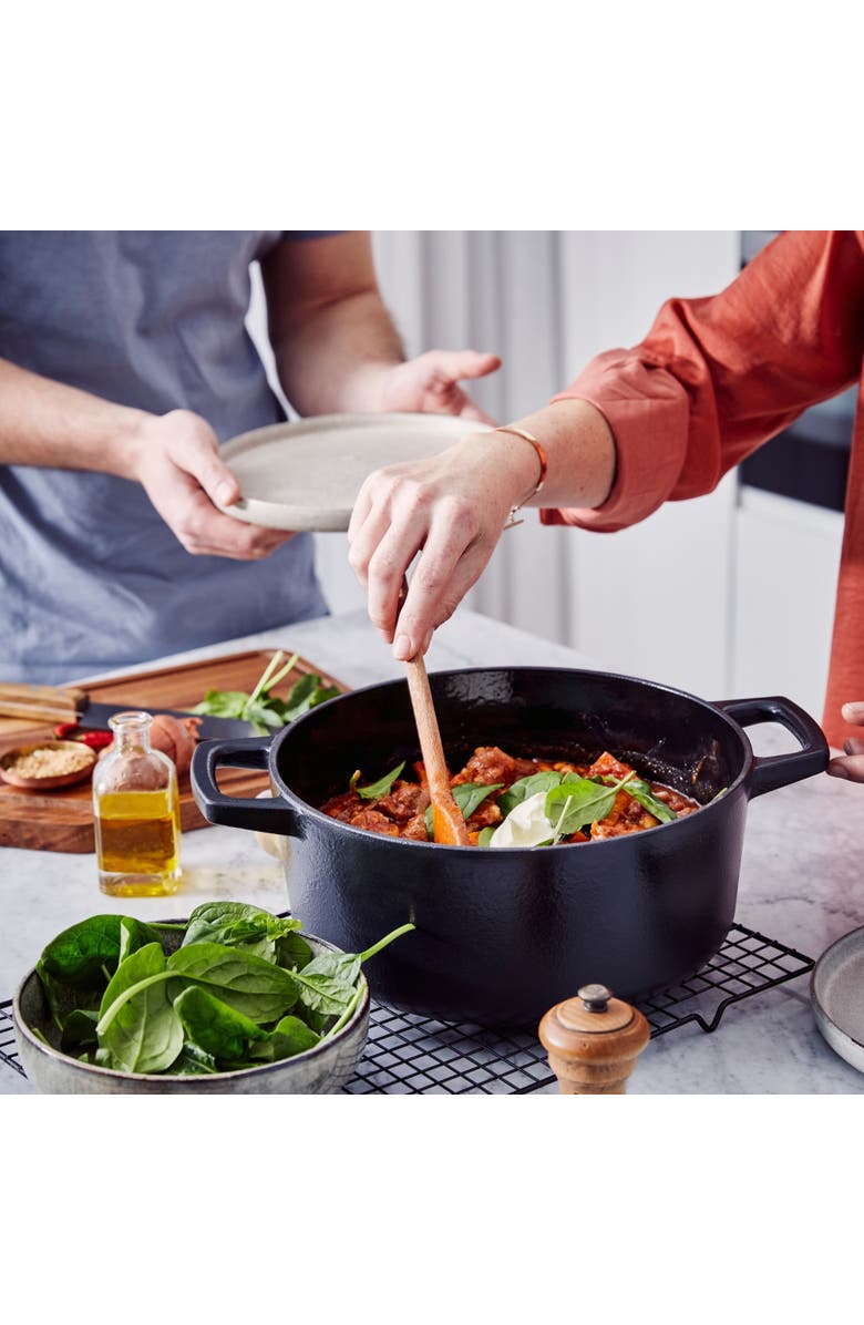 Alva Nori Cast Iron Dutch Oven, Alternate, color, 5 Quart