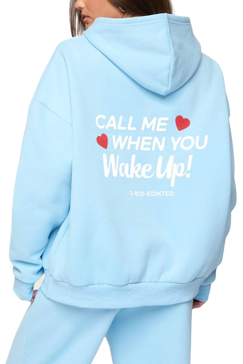 Call Me Hoodie, Alternate, color, LIGHT-BLUE