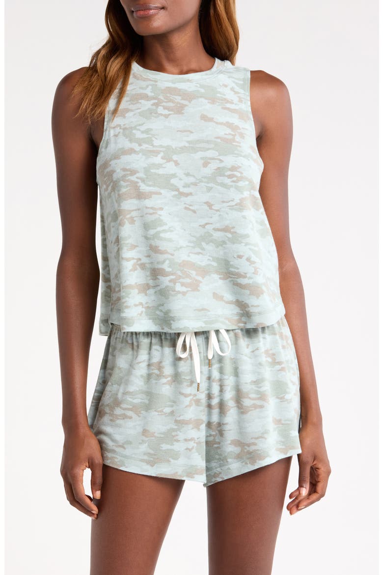 Star Seeker Short Pajamas, Main, color, FERN CAMO