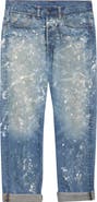 Double RL Straight Fit Distressed Jeans
