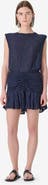 IRO Hasley Ruched Mini Skirt