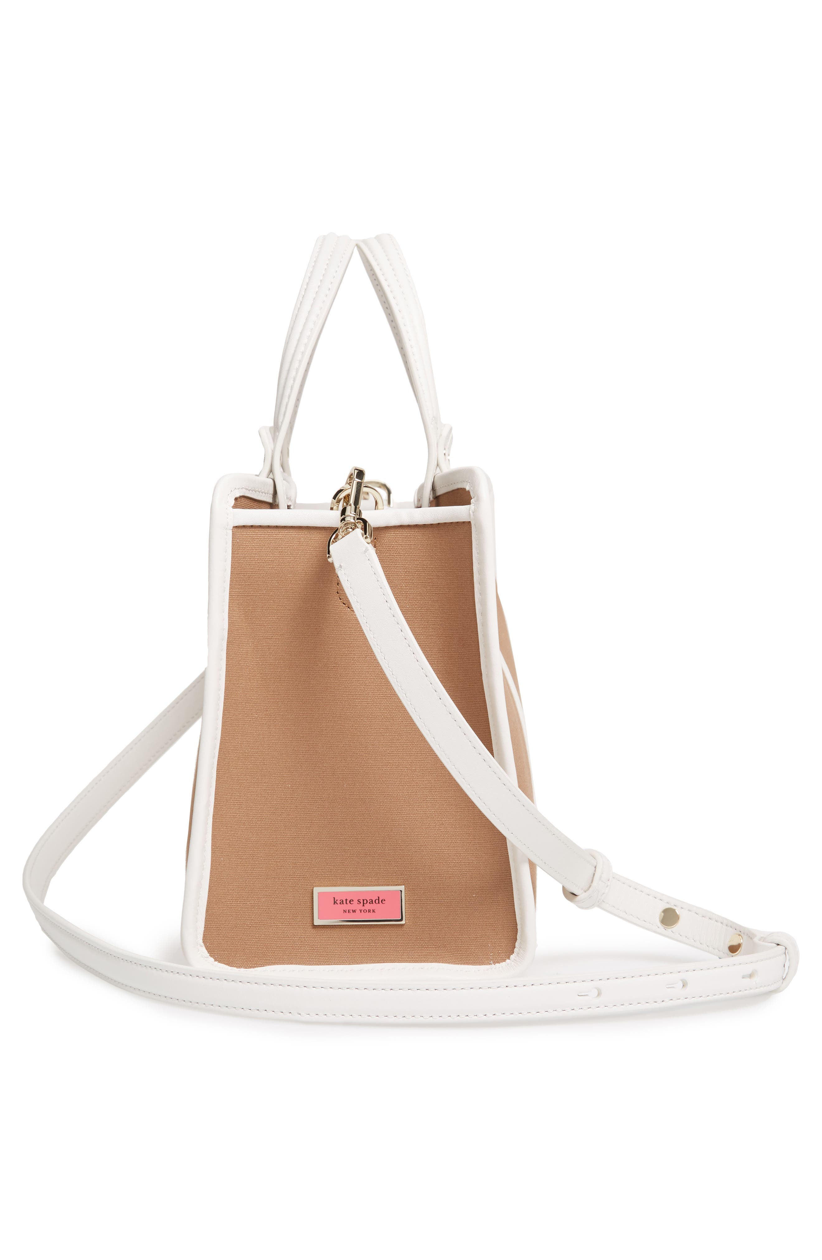 medium sam canvas satchel, Alternate, color, TOASTED ALMOND