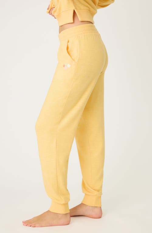 Shop Pj Salvage Sunshine Mind Pajama Pants In Sunlight