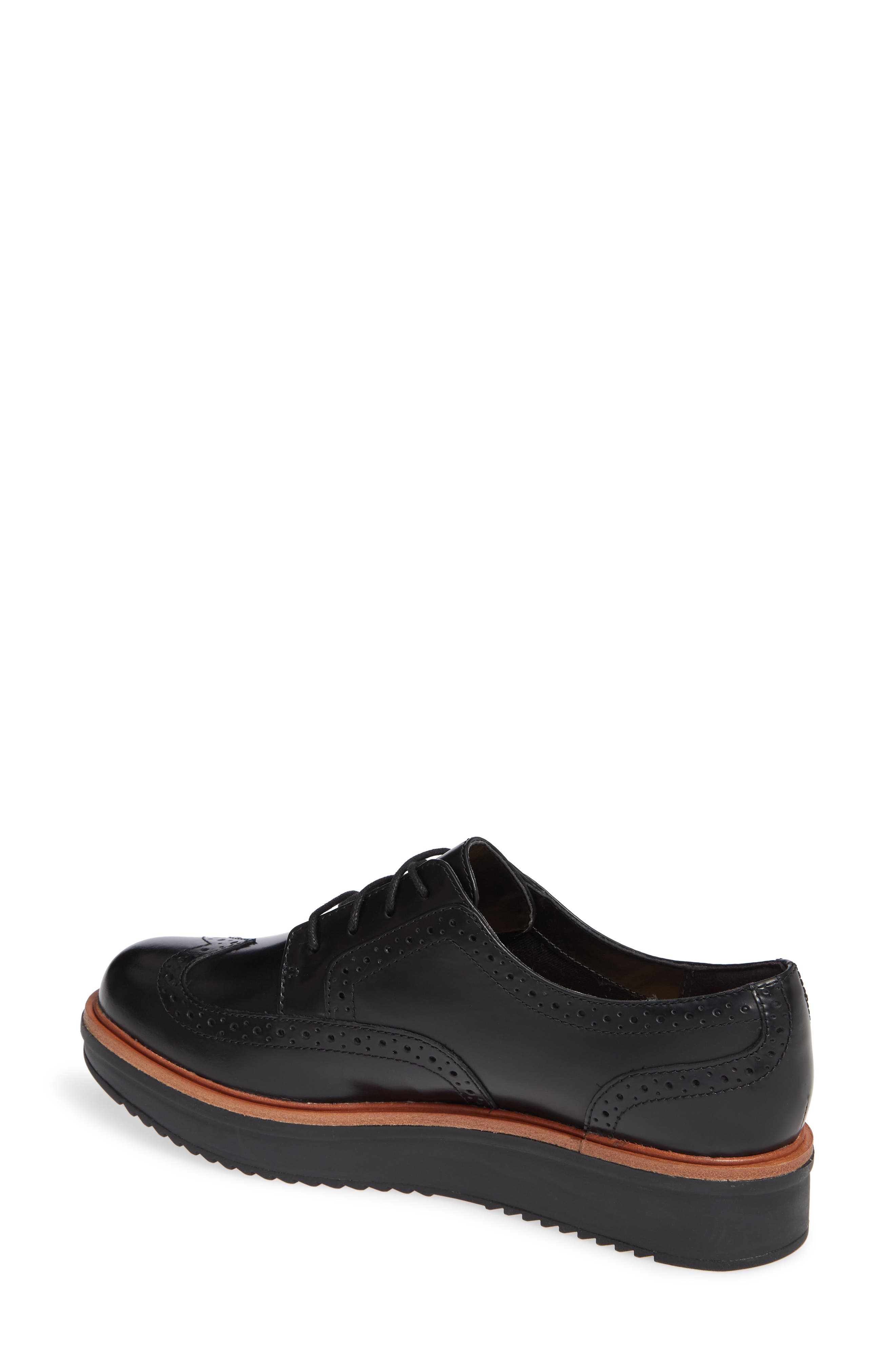 Clarks<sup>®</sup> Teadale Maira Wingtip Derby, Alternate, color, 