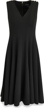 Donna Karan New York Sleeveless Fit & Flare Dress