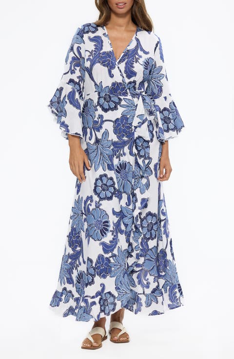 Carly Wrap Maxi Dress