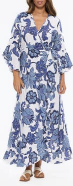 Talisman the Label Carly Wrap Maxi Dress