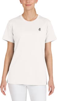 Dalix Womens Peace Sign Jersey Relaxed Tee