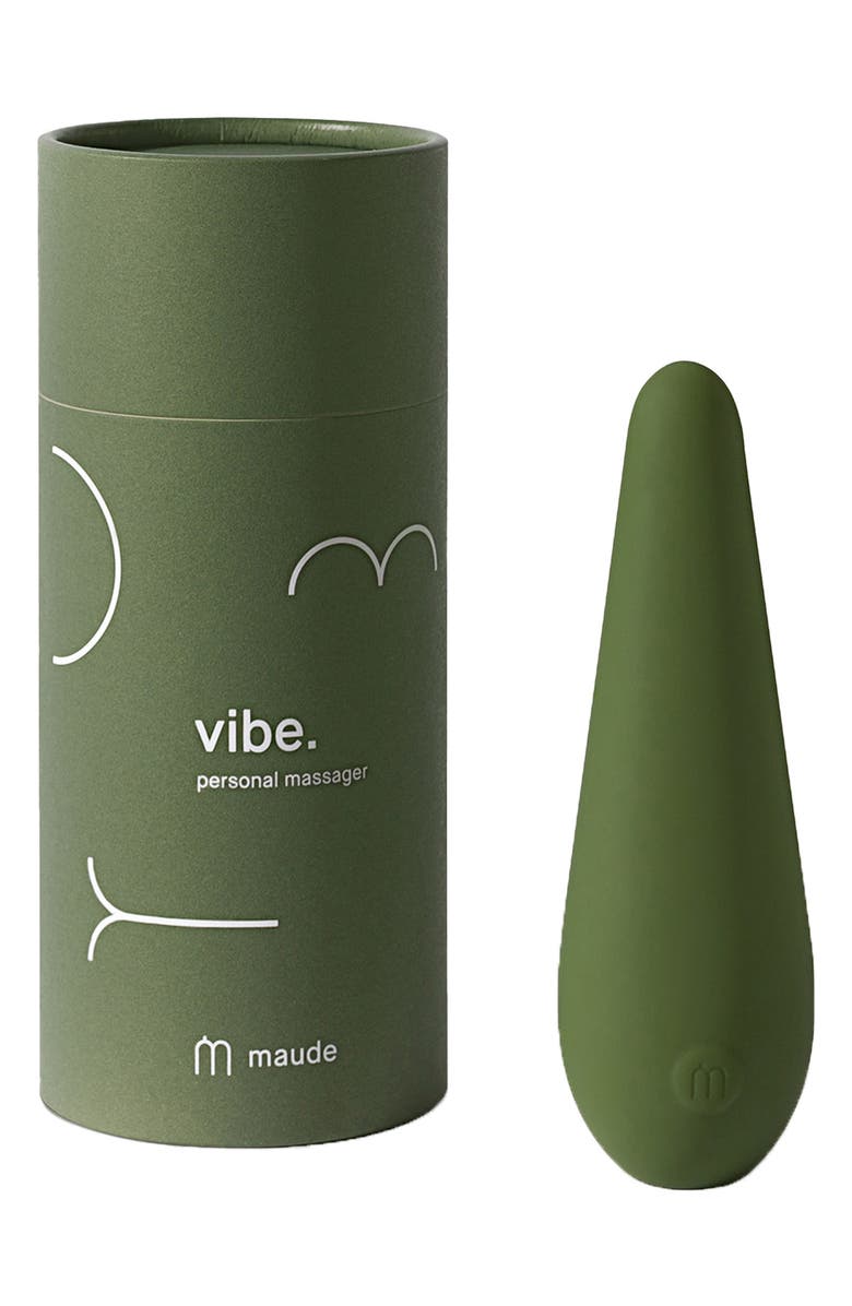 maude Vibe Personal Massager & Vibrator, Alternate, color, Green