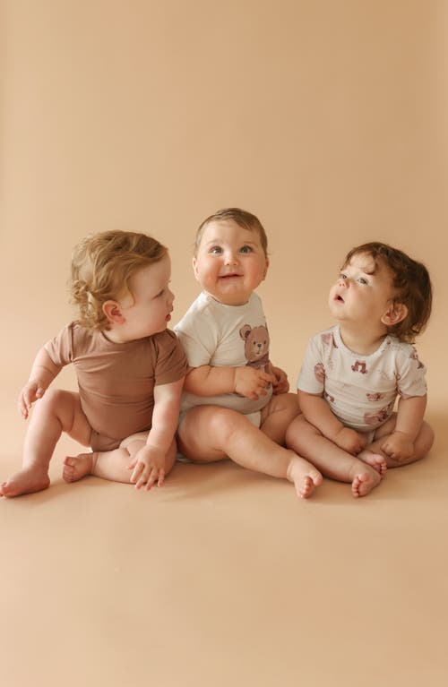 Posh Peanut Bernard Assorted 3-pack Bodysuits In Multi