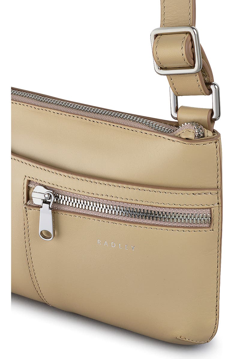 Radley Pockets Mini Ziptop Crossbody Bag, Alternate, color, Stone