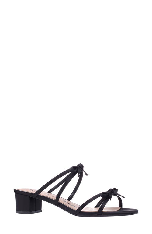 Nina Gaby Slide Sandal In Black