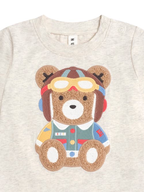 Huxbaby Pilot Huxbear Longsleeve Top In Neutral