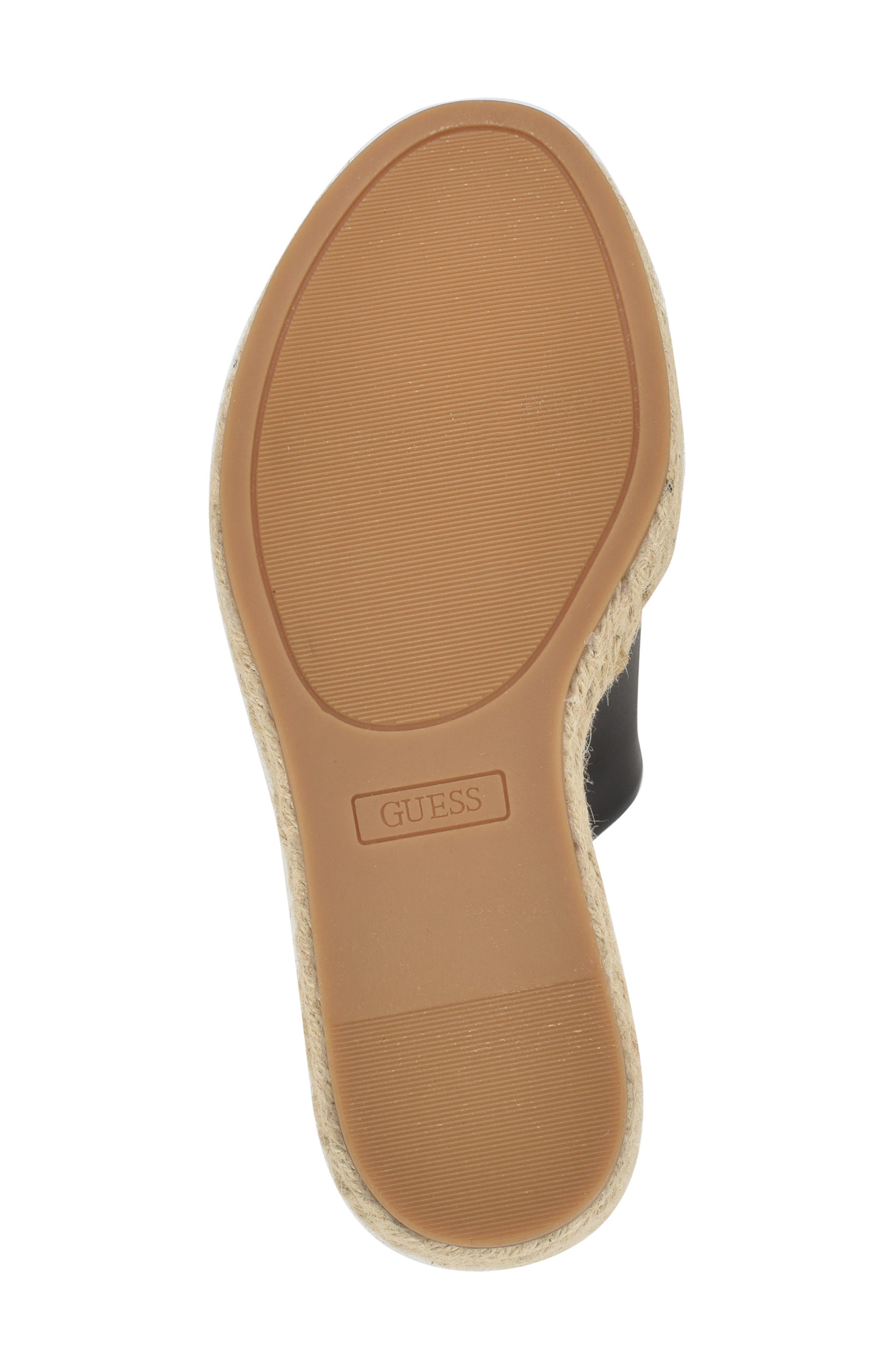 GUESS Evba Espadrille Platform Wedge Sandal, Alternate, color, 