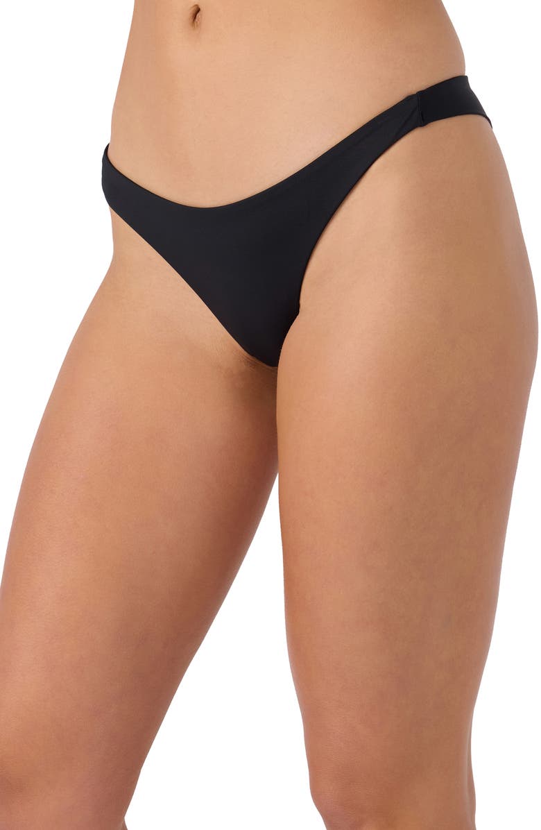 O'Neill Hermosa Saltwater Solids Bikini Bottoms, Alternate, color, 